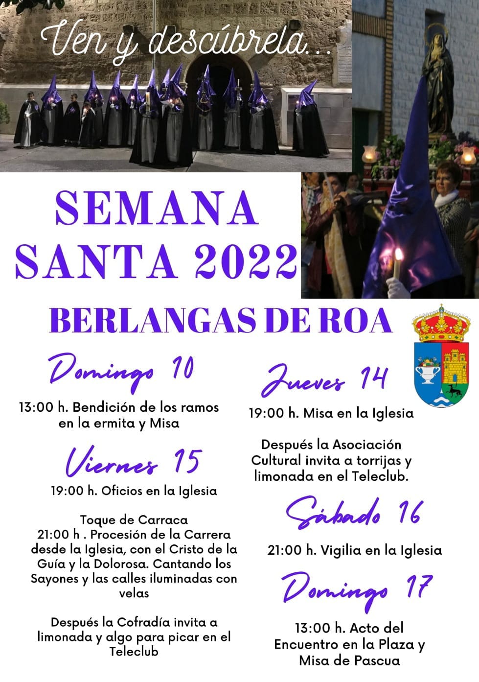 Semana Santa en Berlangas de Roa 2022 Berlangas de Roa